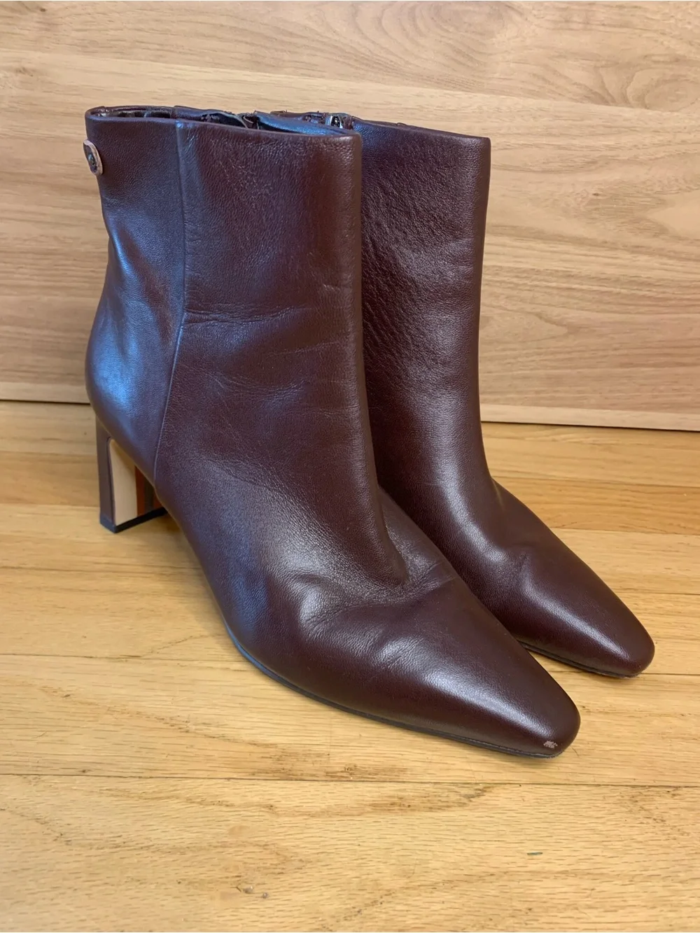 Sam Edelman Saige Ankle Boots - Size 8 DAMAGED - Picture 2 of 9